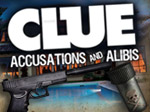 CLUE - Accusations and Alibis game